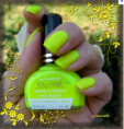 Vernis salmoé jaune fluo